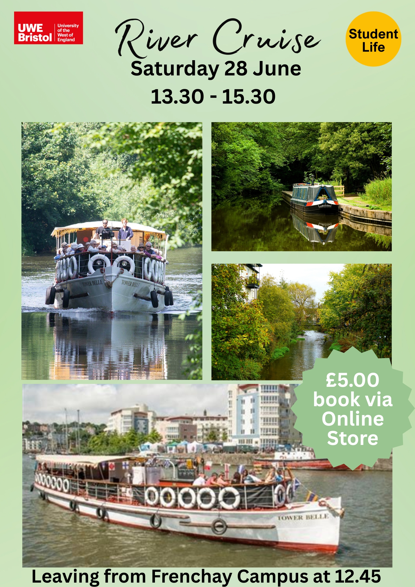 River Cruise Poster