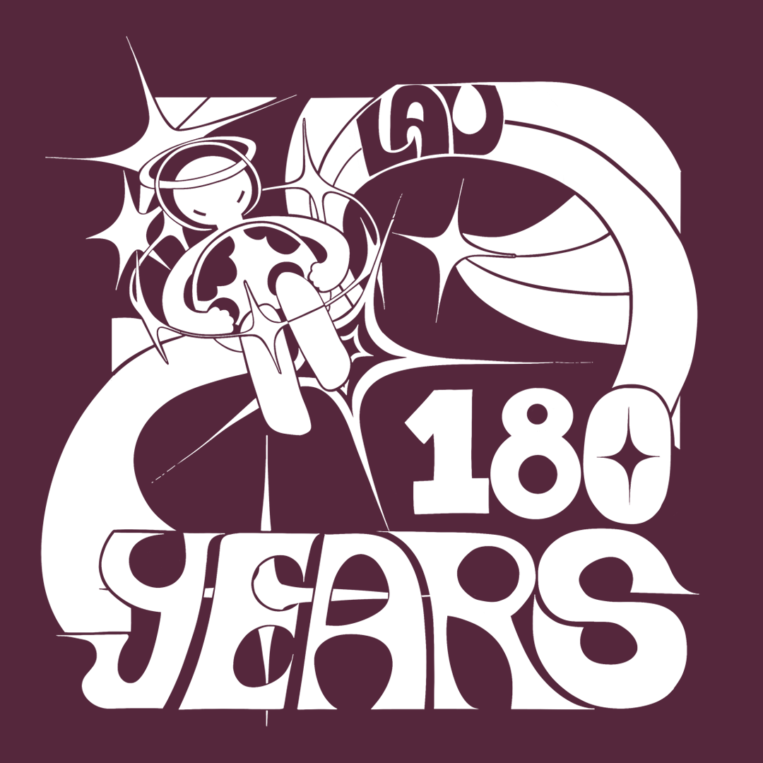 180 Years Hoodie: Plum
