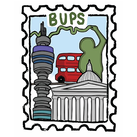 BUPS Vinyl Sticker