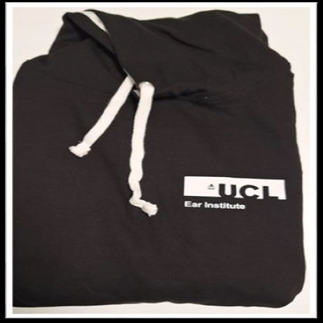 D06 Hoodie With Ear Institute Logo