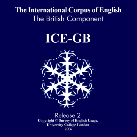 F10 ICE-GB - The British Component of the International Corpus of English (Release 2)