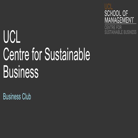 F49 UCL Centre for Sustainable Business Business Club 2025 SME