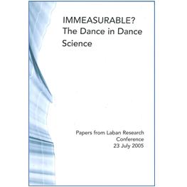 Immeasurable?: The Dance in Dance Science