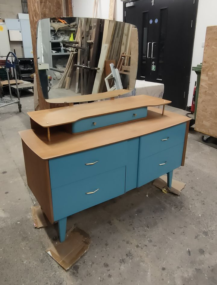 Blue Dressing Table