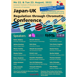 Japan-UK Regulation through Chromatin Conference
