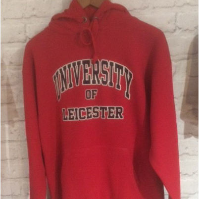 University of Leicester Hoodie - Red