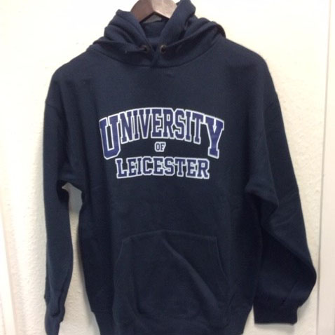 University of Leicester Hoodie Navy Blue