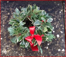 Memorial Grave Wreath