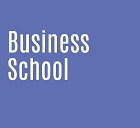 with the words business school