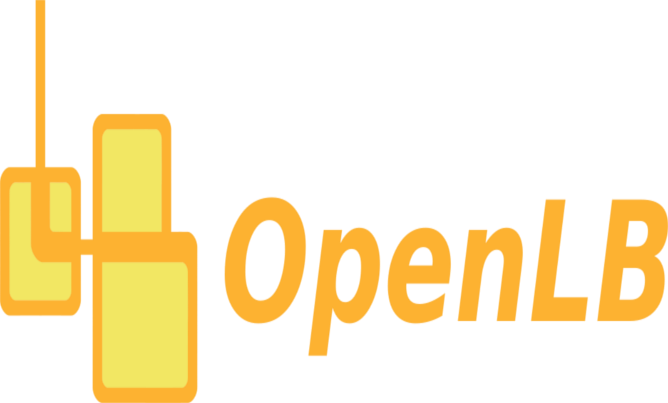 Yellow and Orange Open LB logo