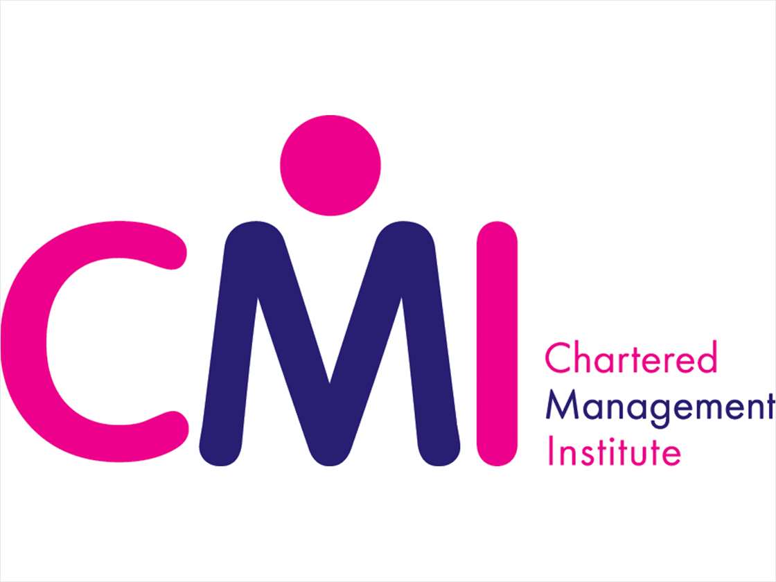Pink and purple Chartered Management Institute logo