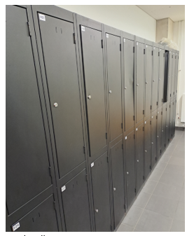 Dark Grey Lockers