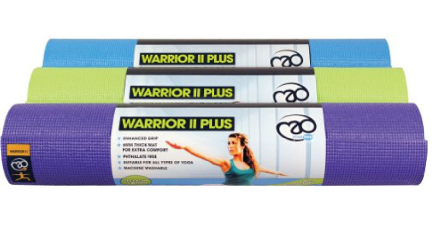 Yoga Mat Warrior II Plus