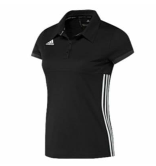Adidas Women's Black Polo Top