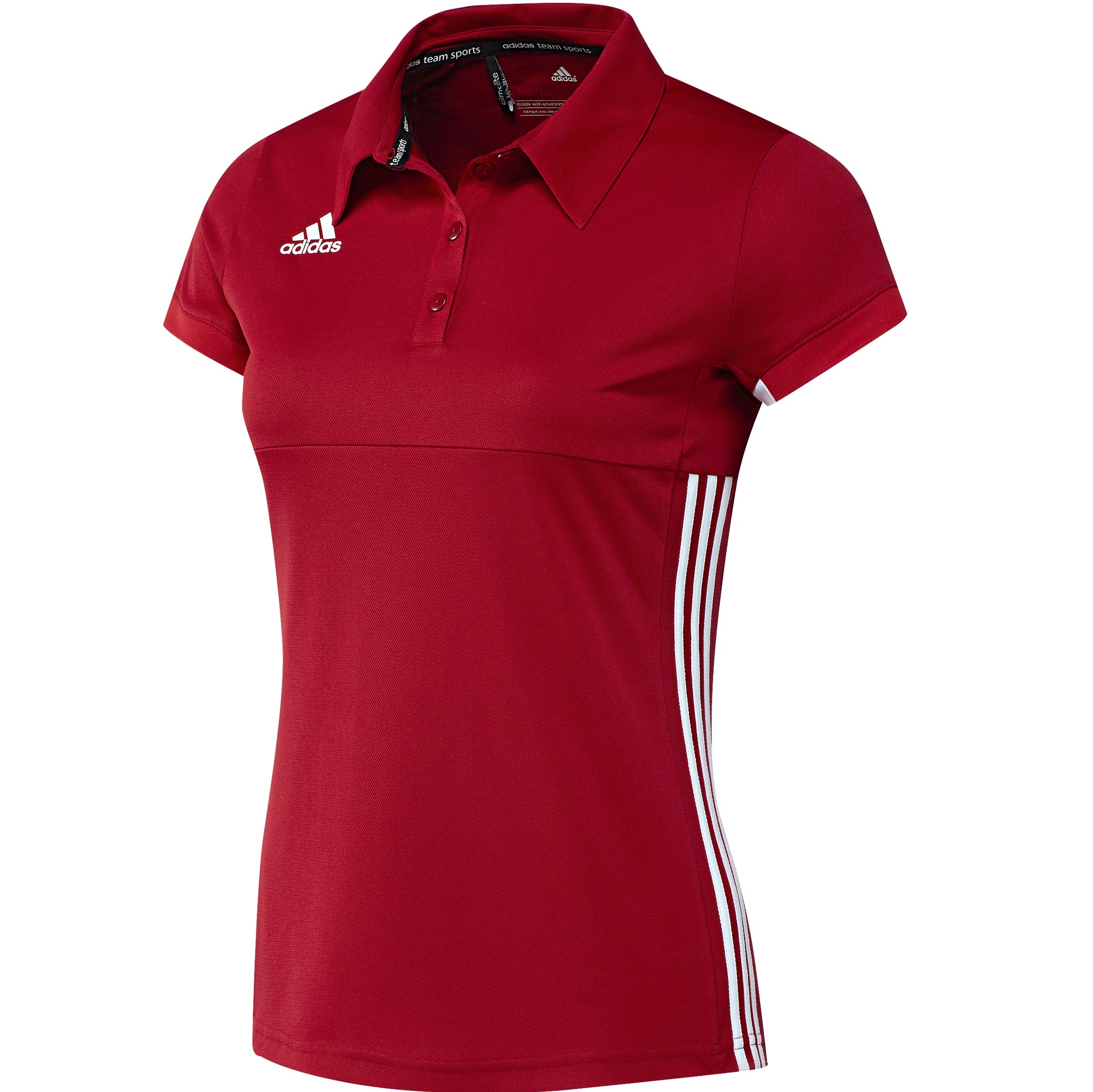 Adidas Women's Red Polo Top