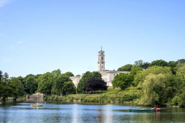 Image of Trent Building and Highfields lake