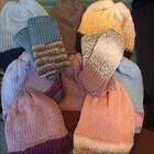 Handmade knitted hats