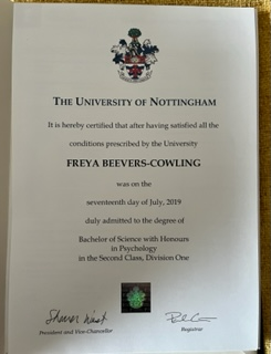 500ml recyclable UoN water bottle