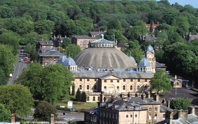 Devonshire Dome from the air