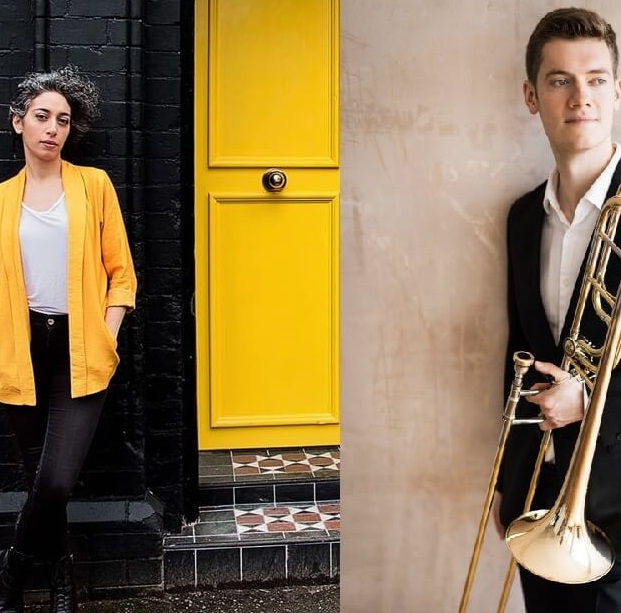 Zeynep Ozsuca Rattle and Peter Moore piano & trombone Concert