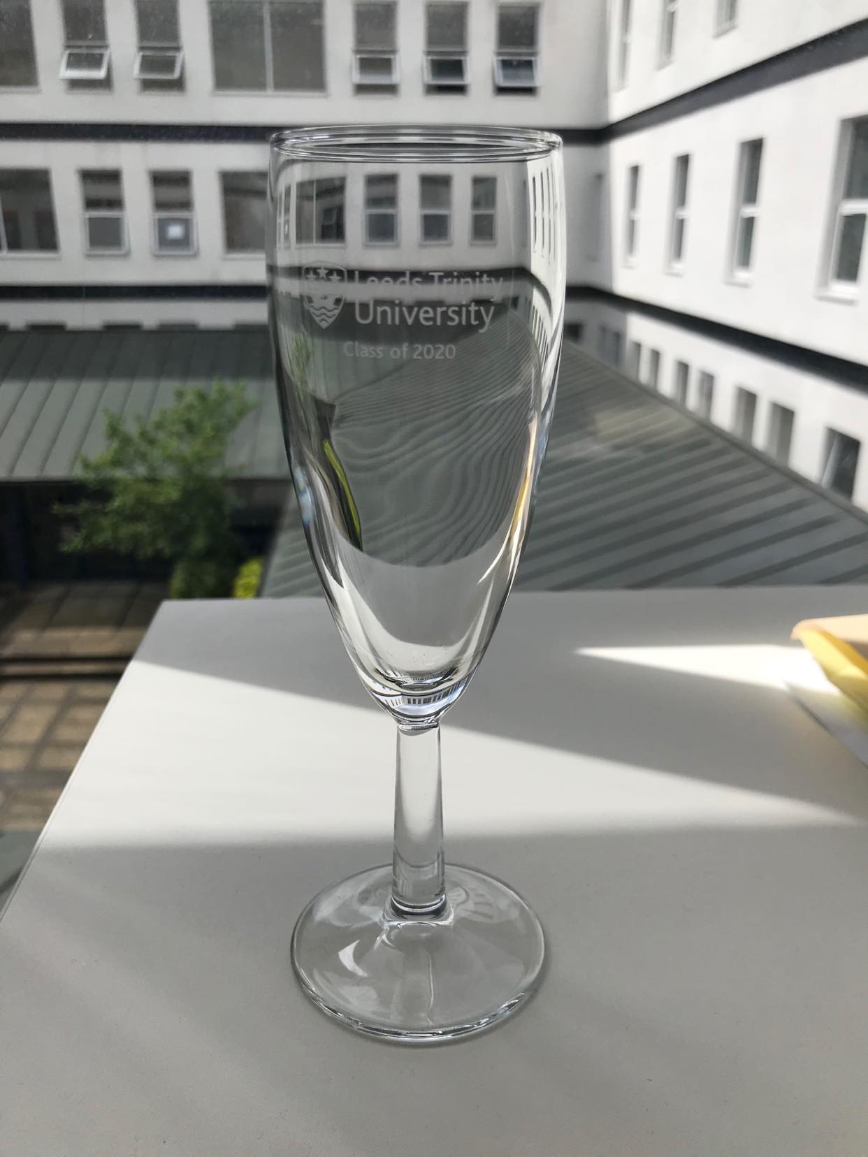 Class of 2020 Engraved Champagne Flute