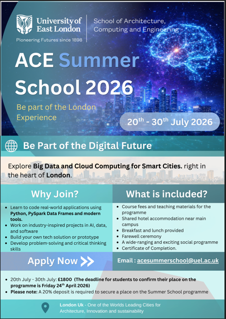 Computing Ace summer school  poster