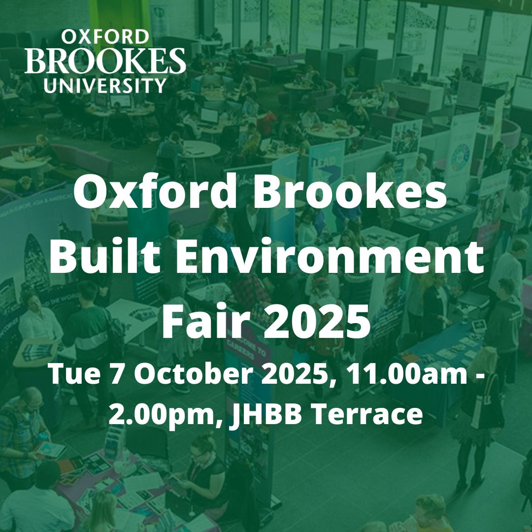 Built Environment Fair Poster