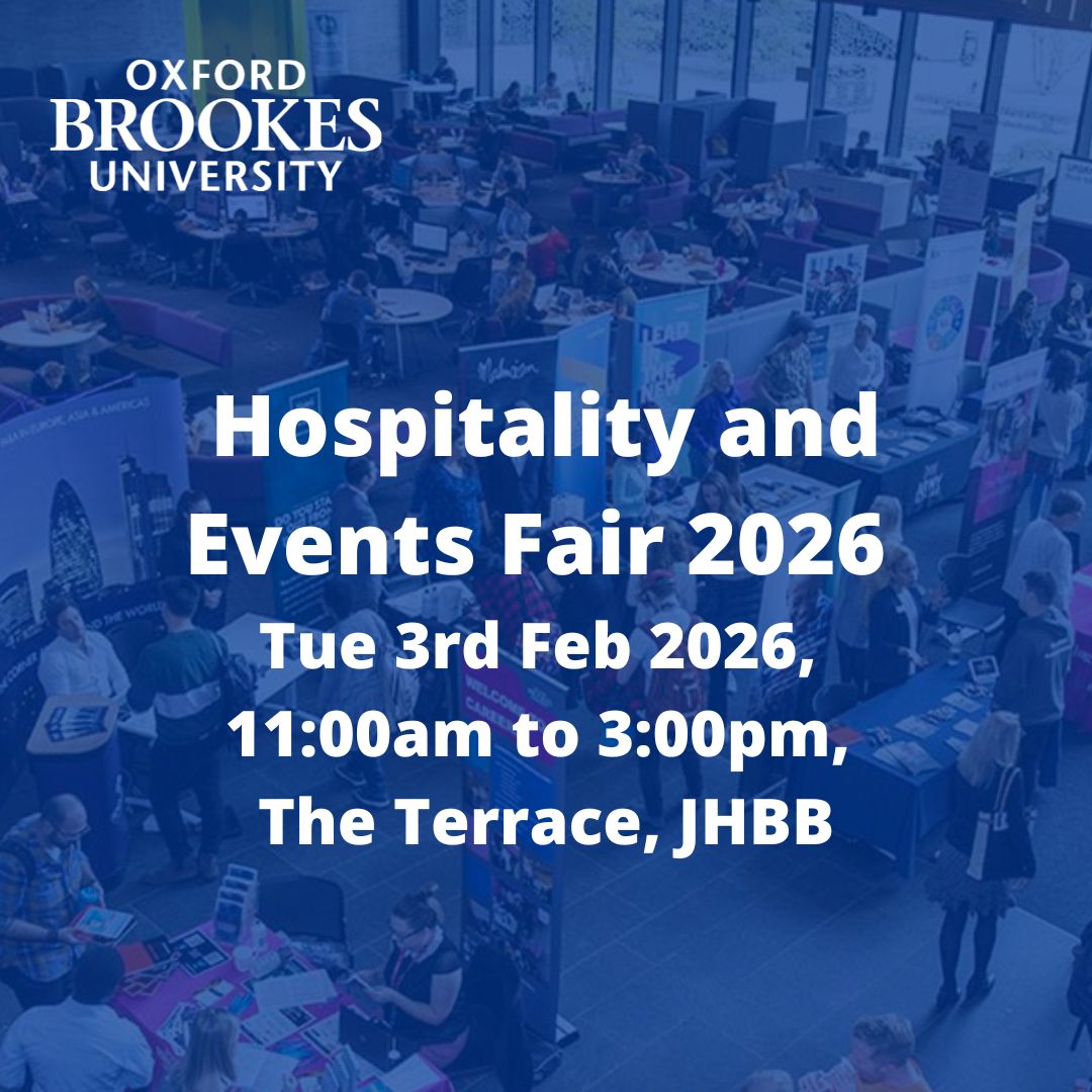 Hospitality & Events Fair Poster