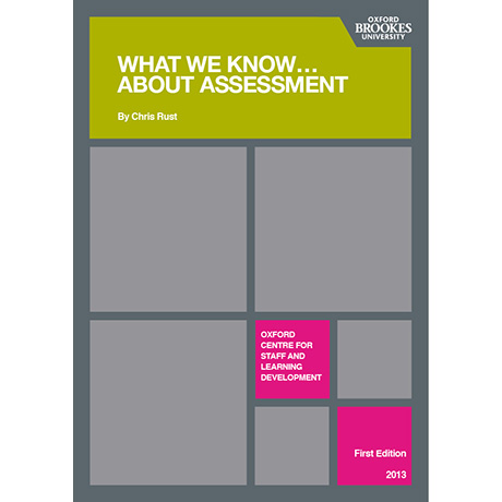 What we Know…About Assessment eBook cover