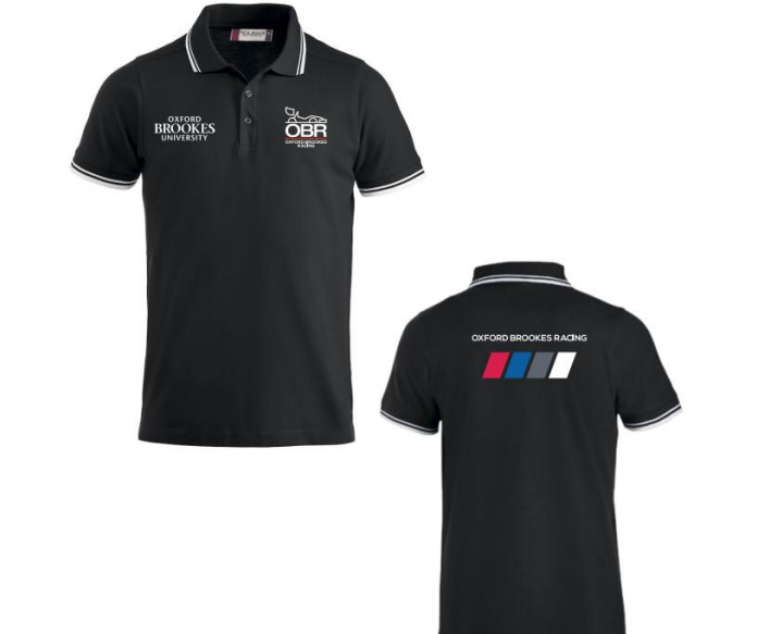 OBR Sponsored Cotton Polo (Black)