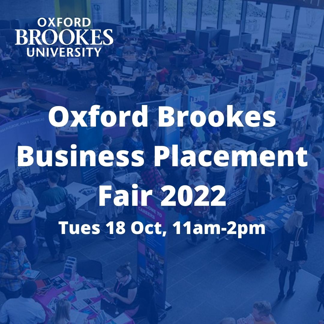 Business Placements Fair Poster