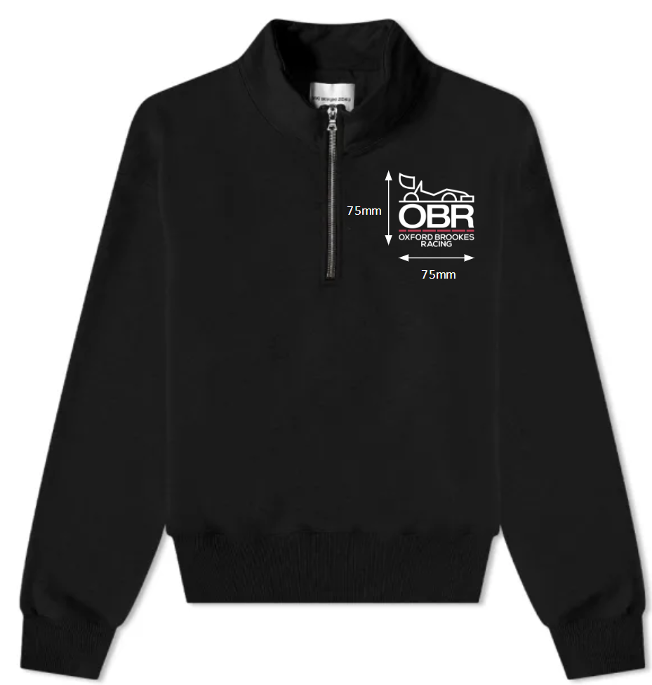 OBR AWDis Sophomore Zip Neck Sweatshirt (JH046)