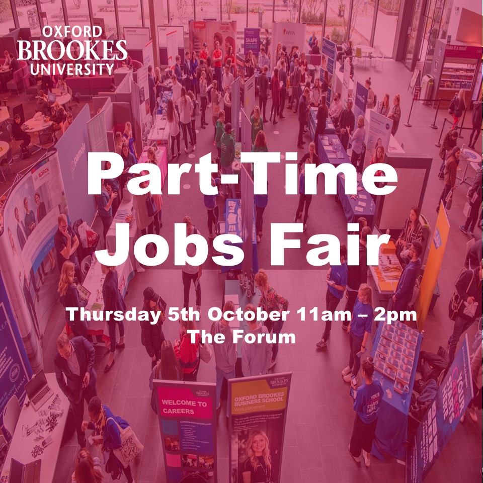 Part Time Jobs Fair Poster
