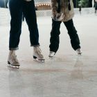 Ice skating