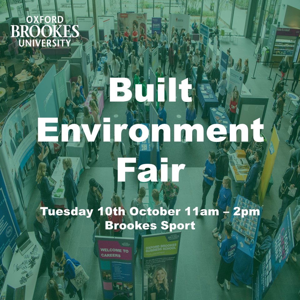 Built Environment Fair Poster