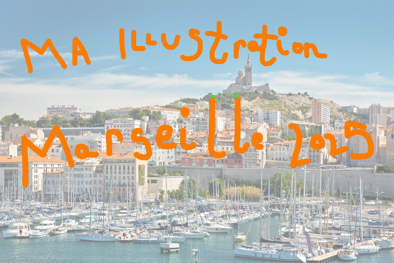 MA Ilistration written over a photo of Marseille bay