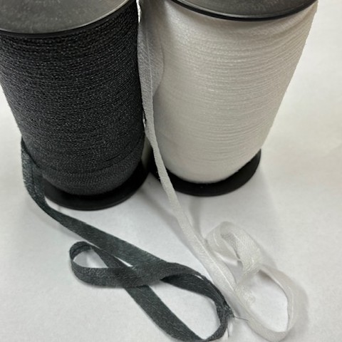Vilene Fusible Bias Tape (Black or White) per metre