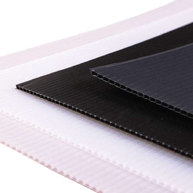 Plastic - Polypropylene Sheet Twin Wall Fluted (Correx)