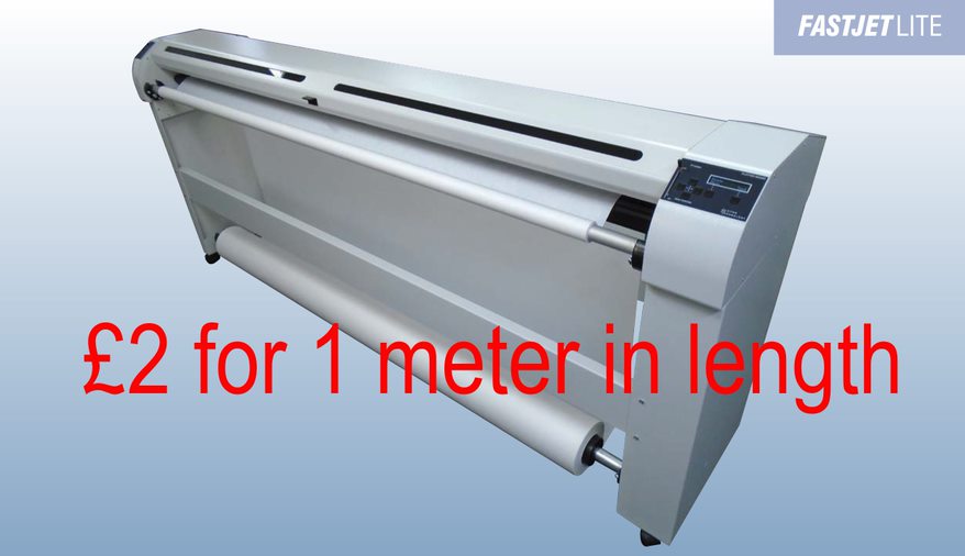 1.5 meter by length 1 meter print (x1) - Wide Format Inkjet Plotter - JPS Room 504