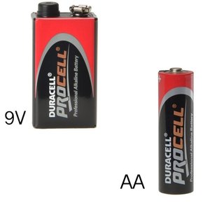 AA/9V Batteries