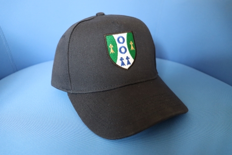 Baseball cap with Reuben College logo