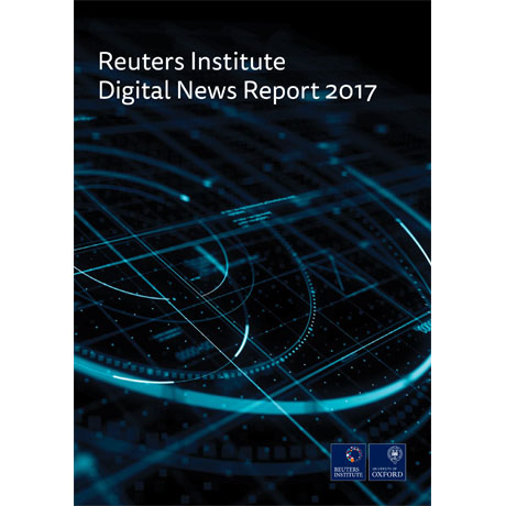 Digital News Report 2017 Front Cover