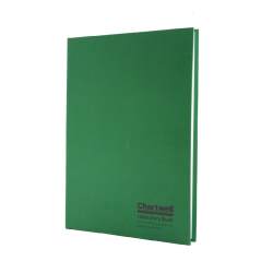 Chartwell A4 Hardback Laboratory Book - Green Cover