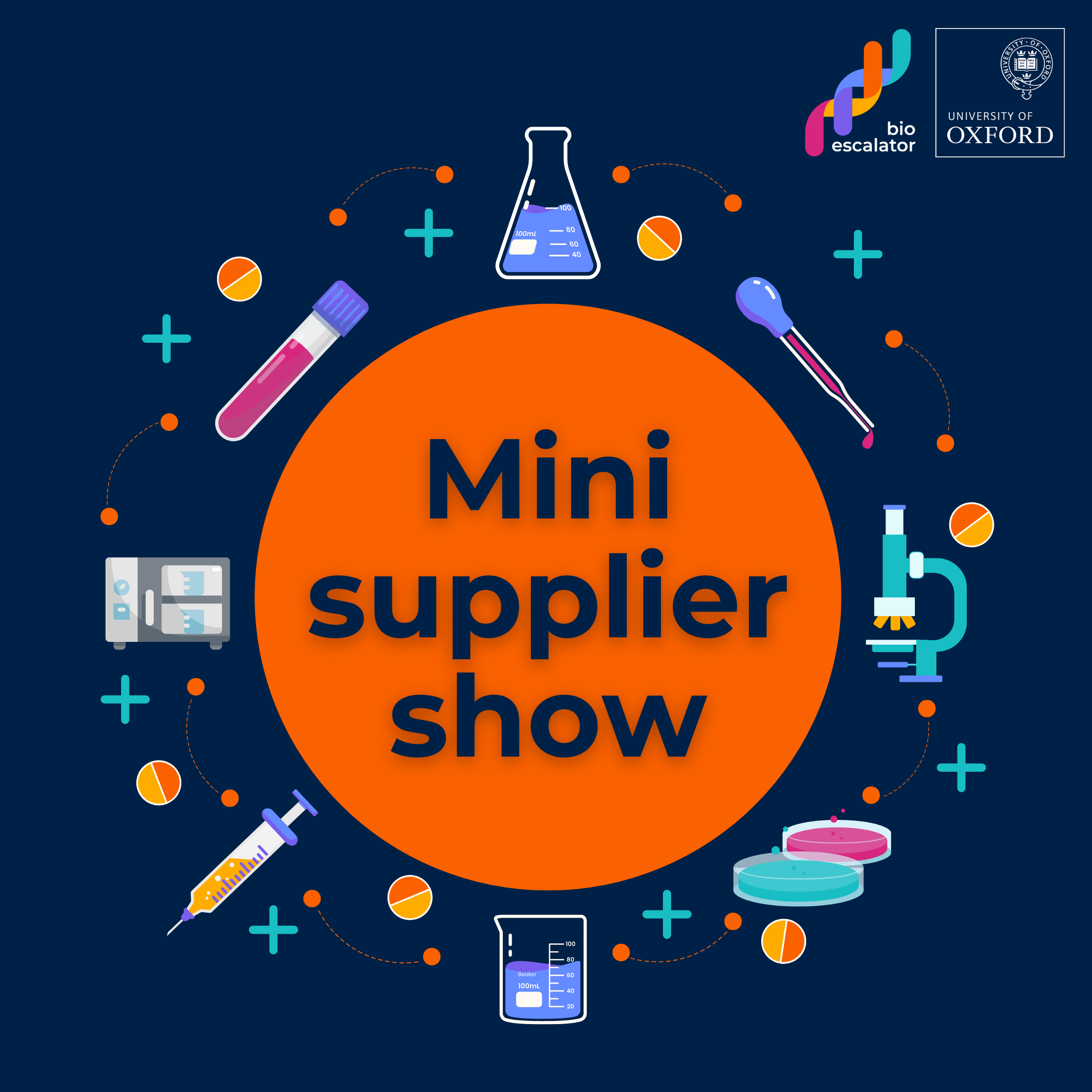 BioEscalator Mini Supplier Show Table Booking 2025/2026