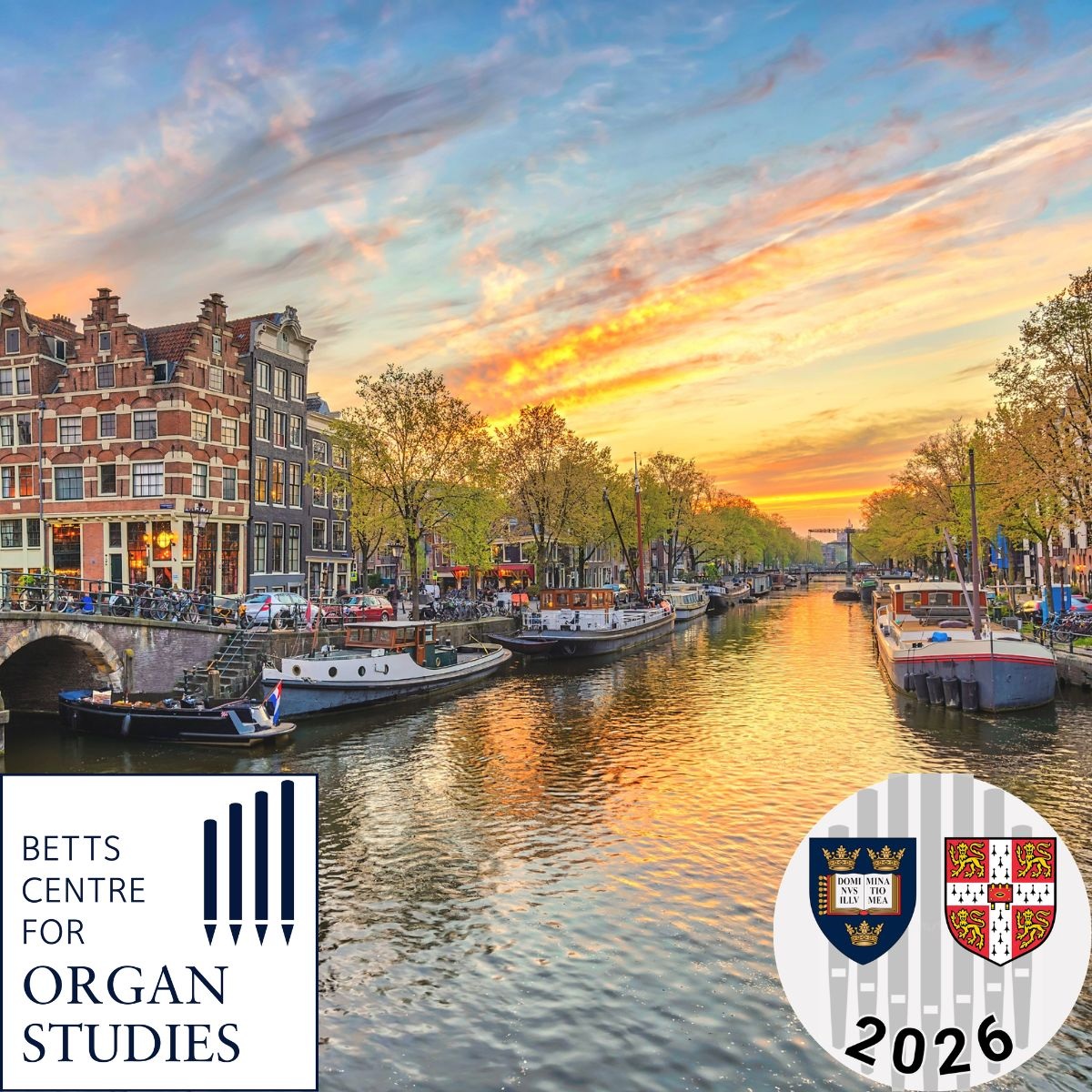 Betts Organ Study Trip 2026 (Amsterdam) - Final payments