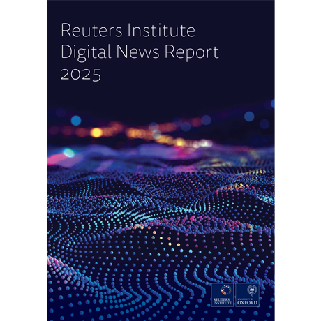 Digital News Report 2025 Front Cover