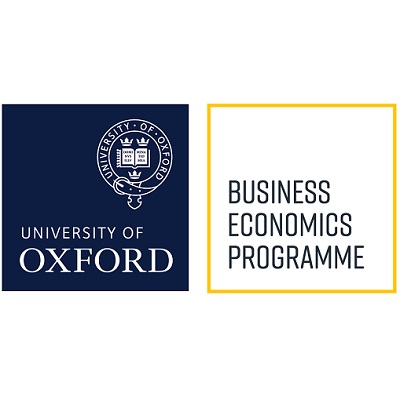 University of Oxford logo and Business Economics Programme logo