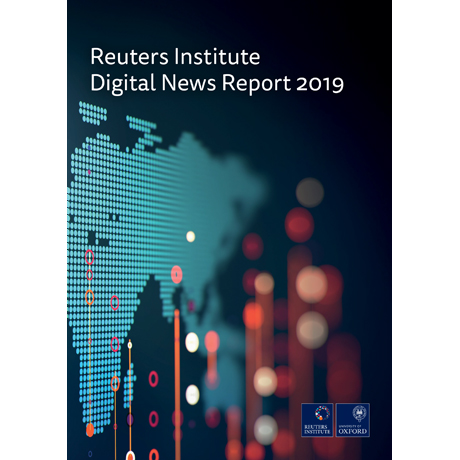 Digital News Report 2019 Front Cover
