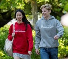 Official University of Southampton hoodie (new logo, red)