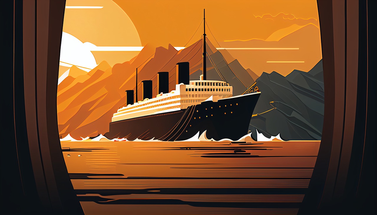 Ships on Film - Titanic